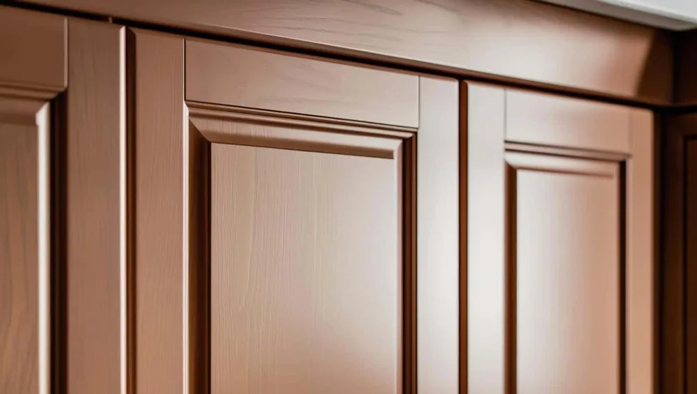 Cherry oak cabinets refinished by Pronto Painting in Cincinnati